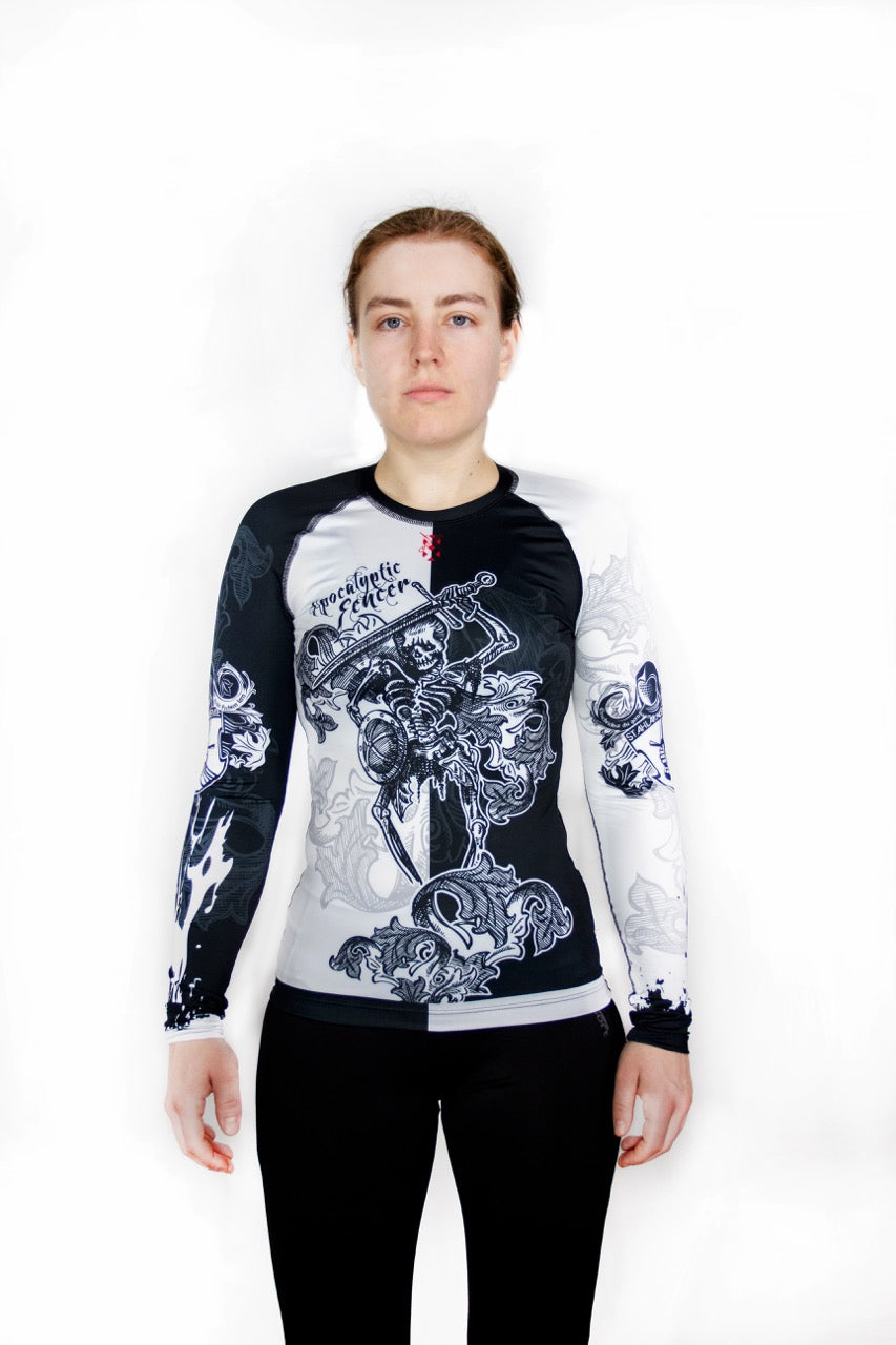 The Apocalyptic Fencer - Rashguard Frau