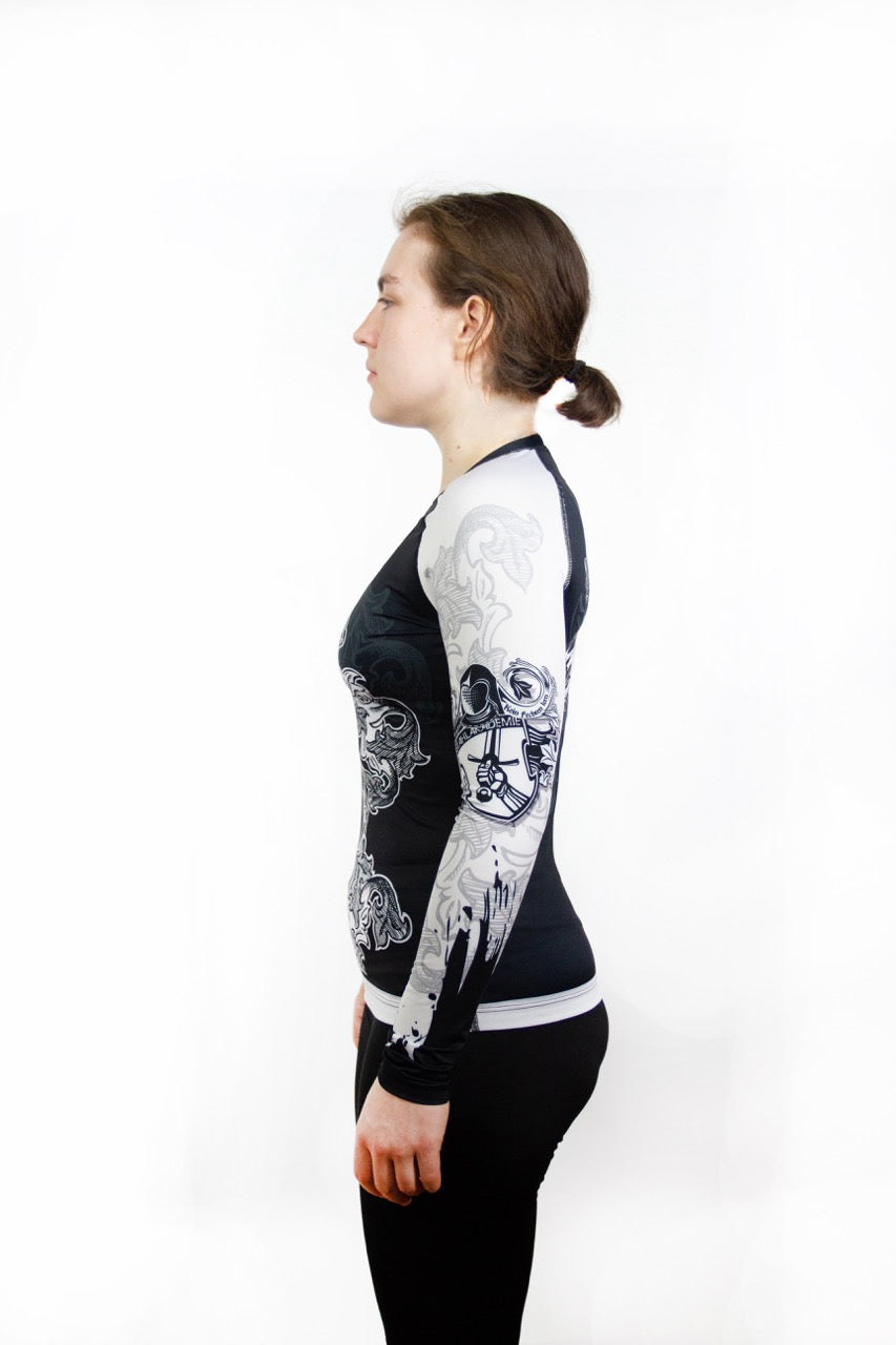 The Apocalyptic Fencer - Rashguard woman