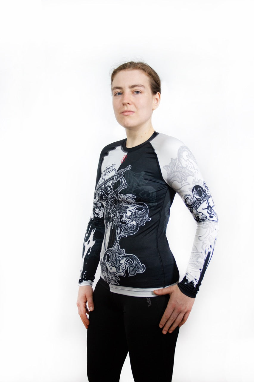 The Apocalyptic Fencer - Rashguard woman