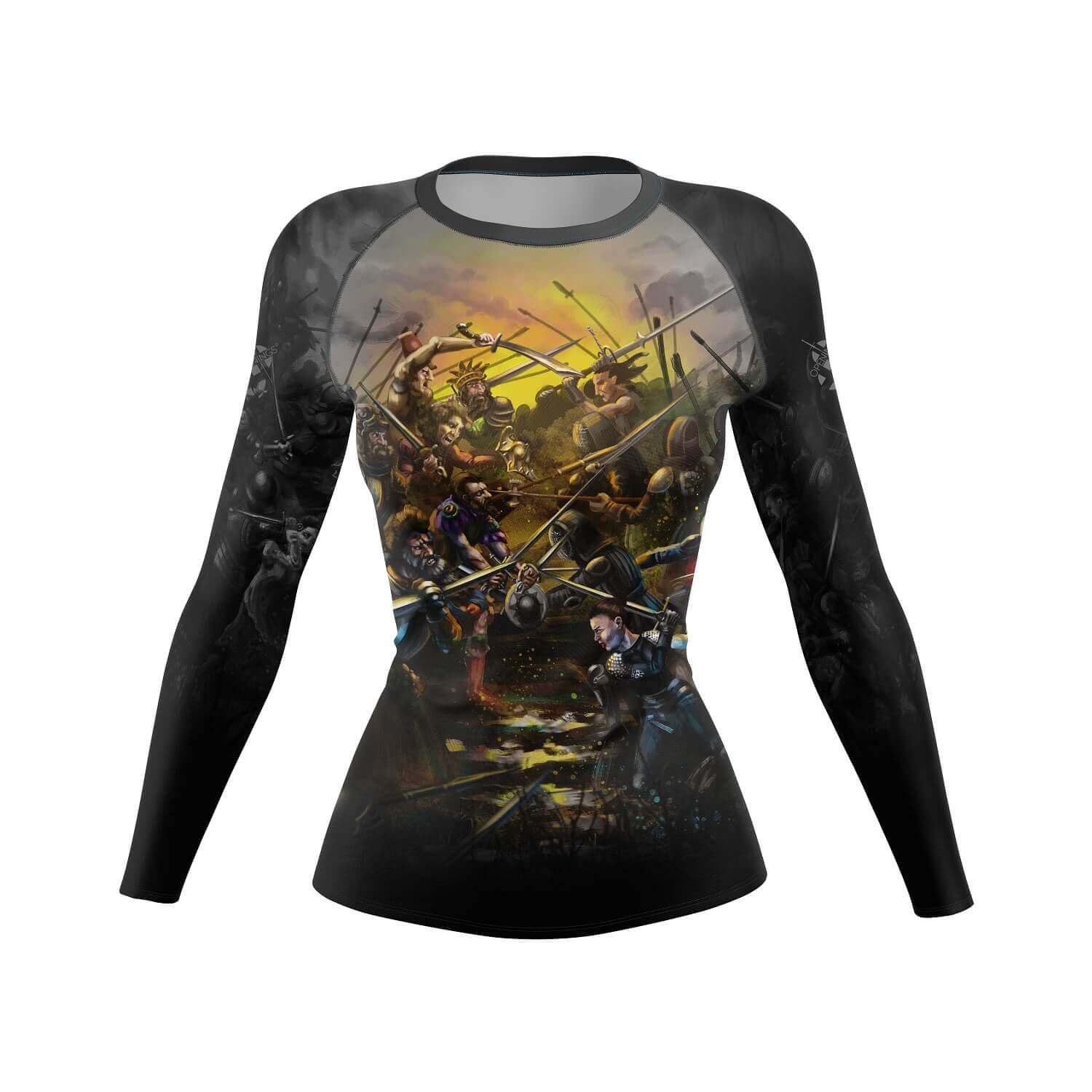 The Battle - Rashguard Frau