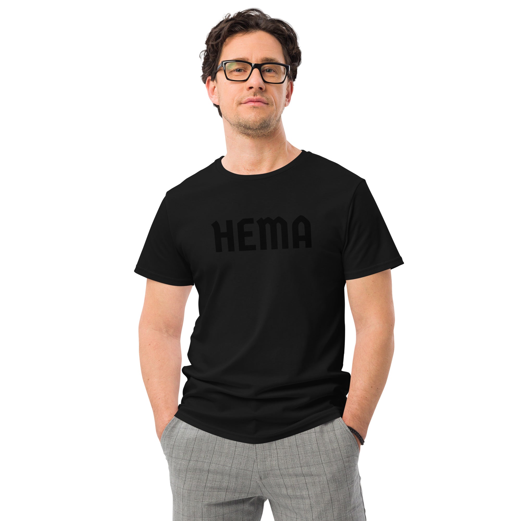 HEMA BLACK - T-Shirt aus Premium-Baumwolle