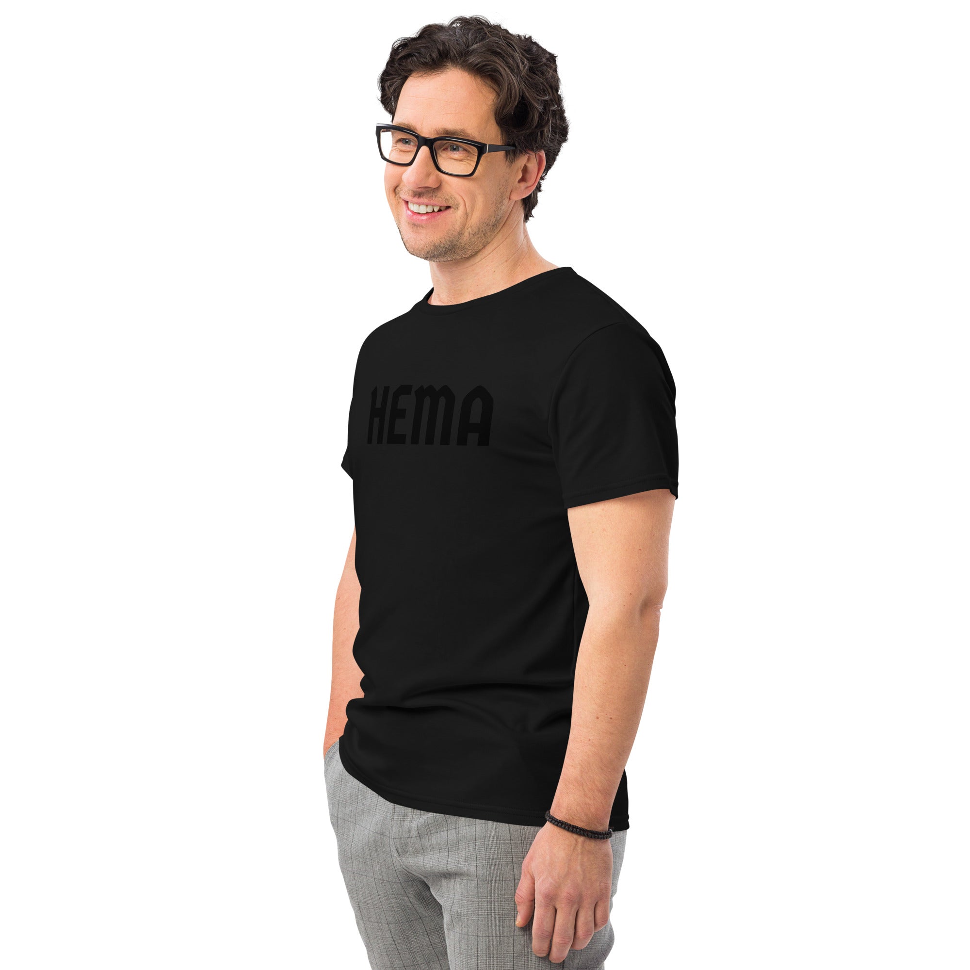HEMA BLACK - T-Shirt aus Premium-Baumwolle