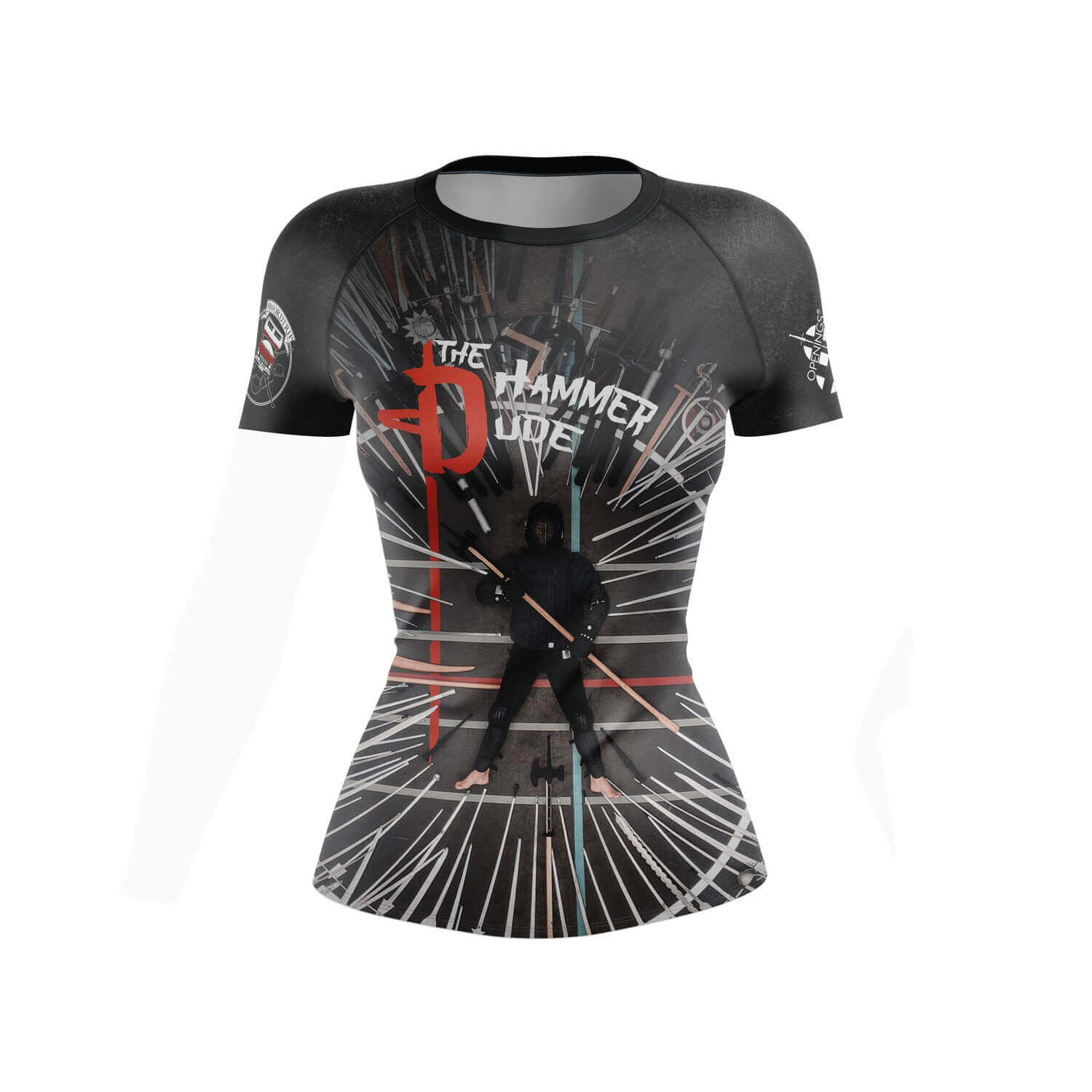 The Hammer Dude - Rashguard Frau - 8OPENINGS Martin & Tempel GbR