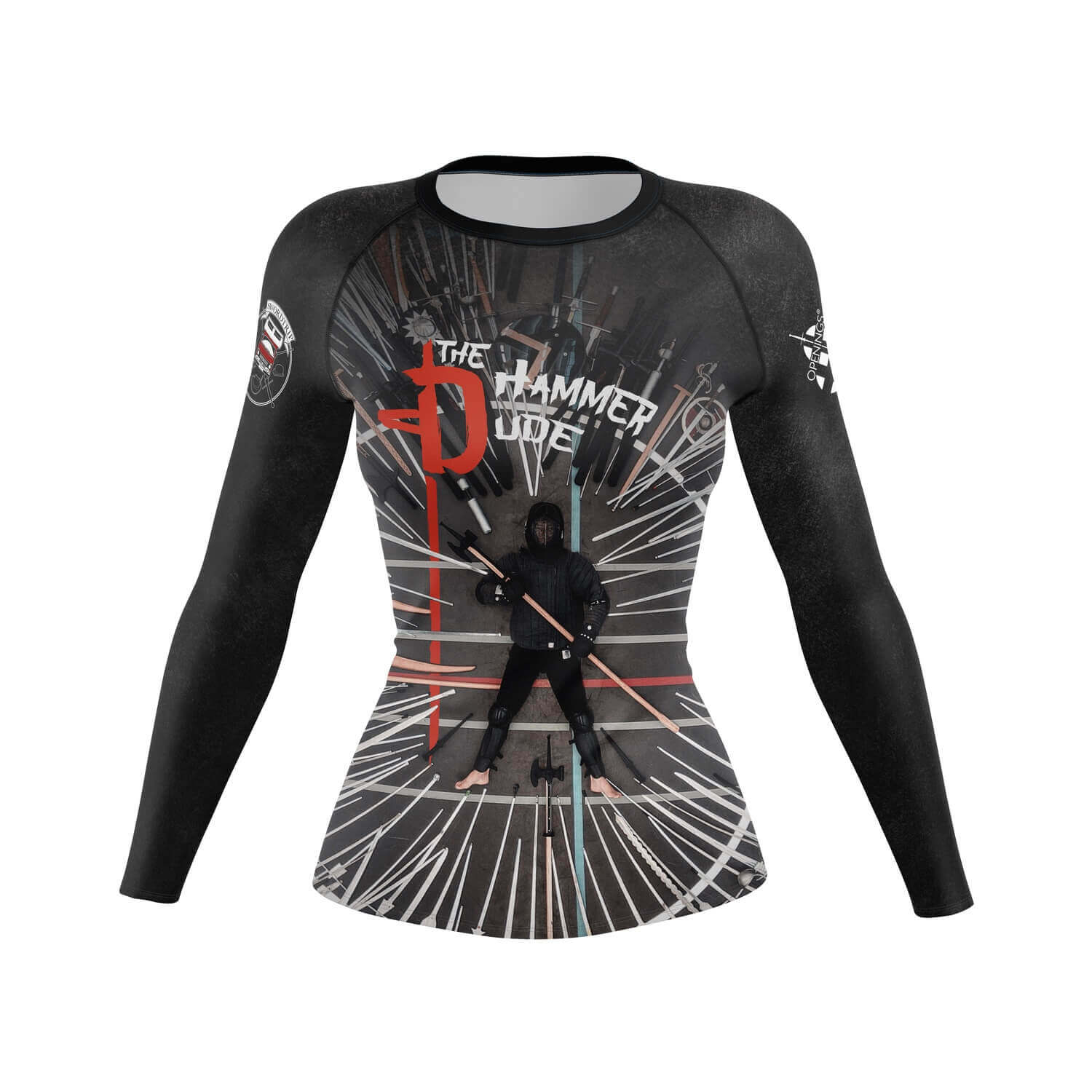 The Hammer Dude - Rashguard Frau - 8OPENINGS Martin & Tempel GbR