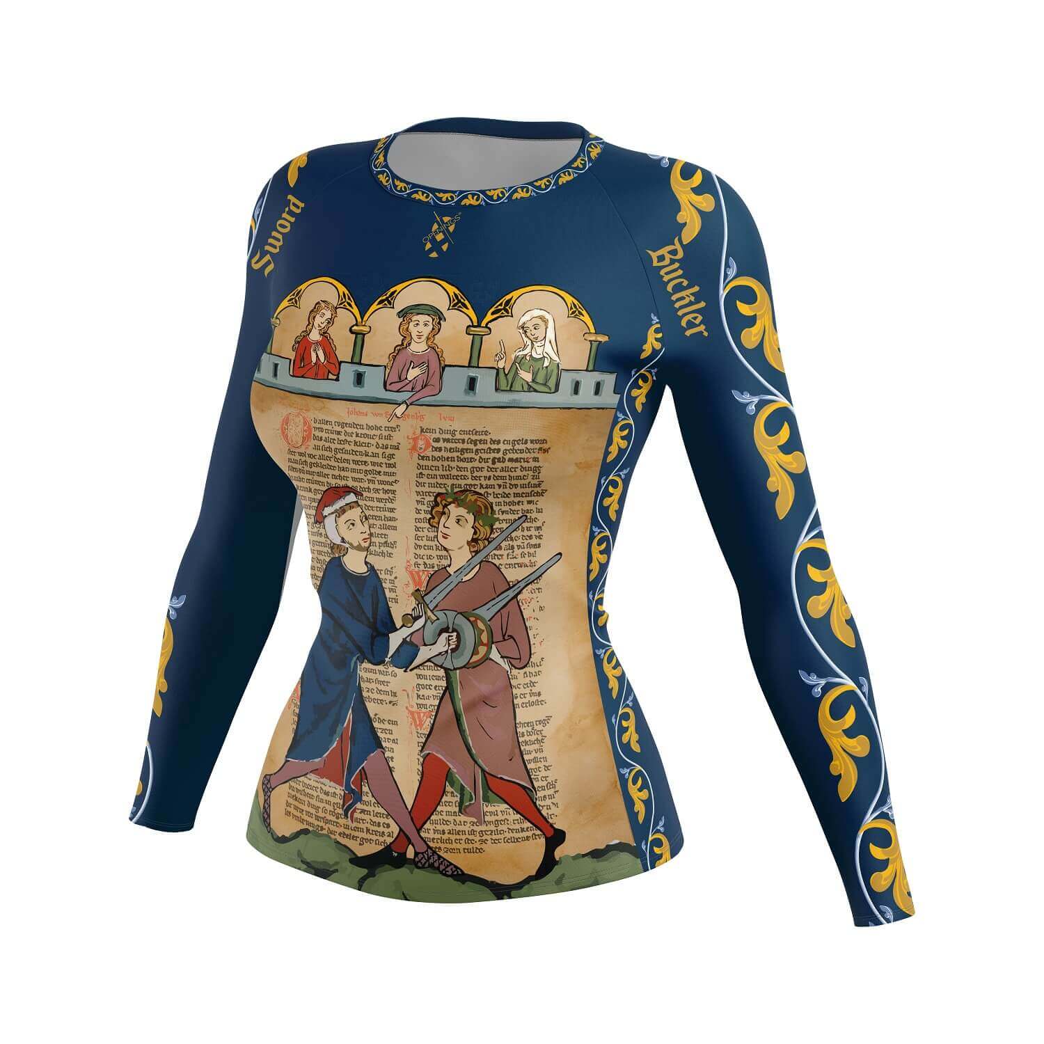 The Manesse - Rashguard Frau - 8OPENINGS Martin & Tempel GbR