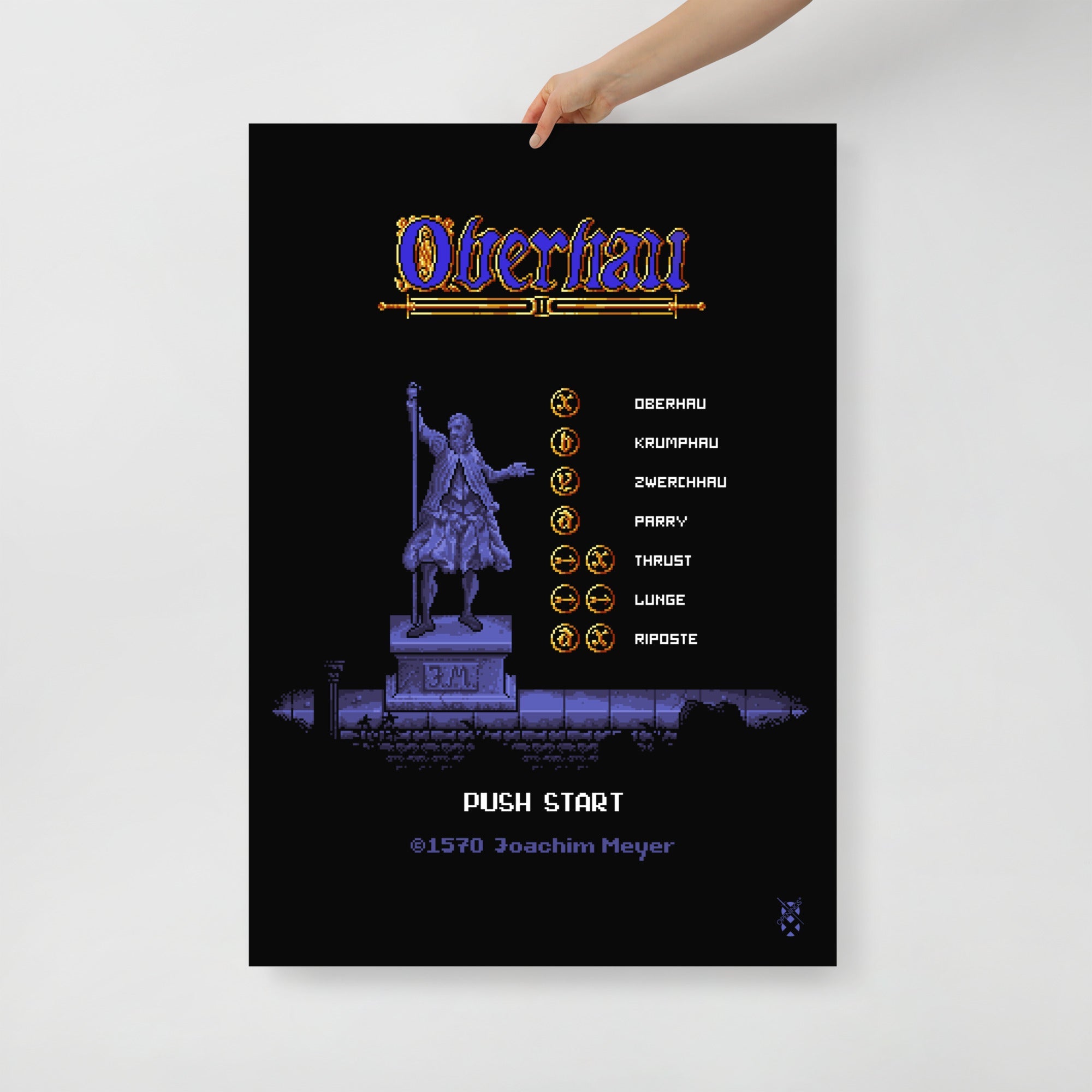 The Pixel Poster - 8OPENINGS Martin & Tempel GbR