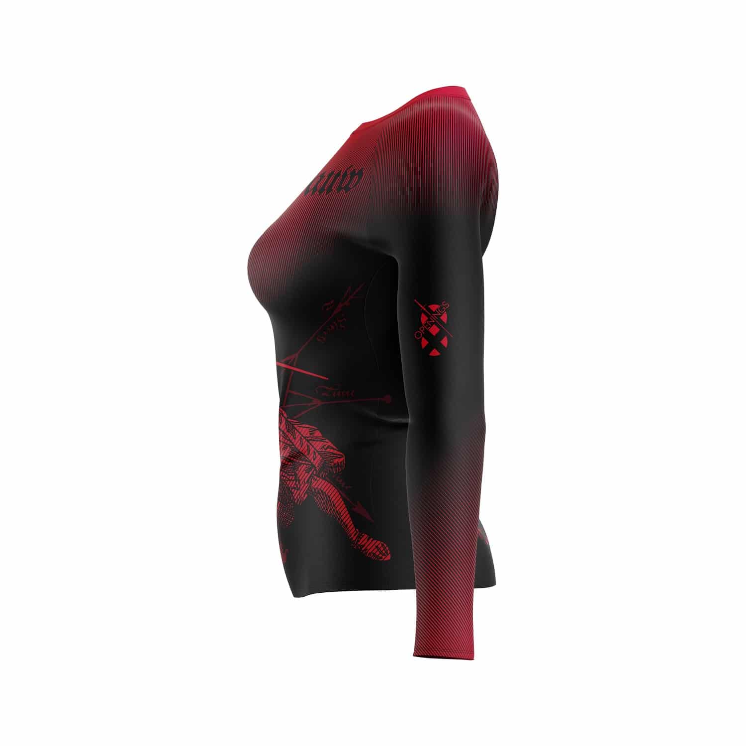 The Zornhauw - Rashguard Frau - 8OPENINGS Martin & Tempel GbR