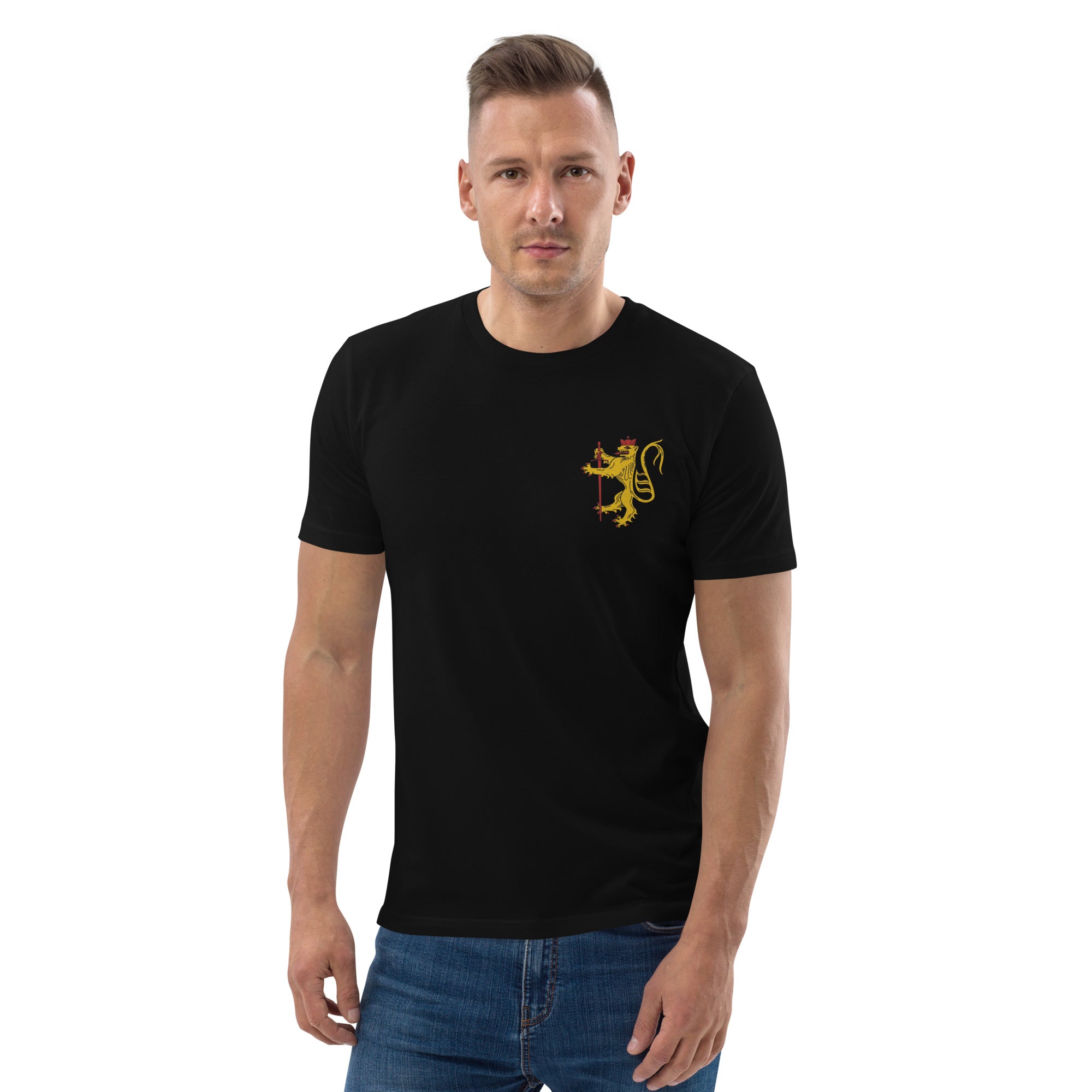 Pfälzer Schwertlöwen - Baumwoll-T-Shirt Männer