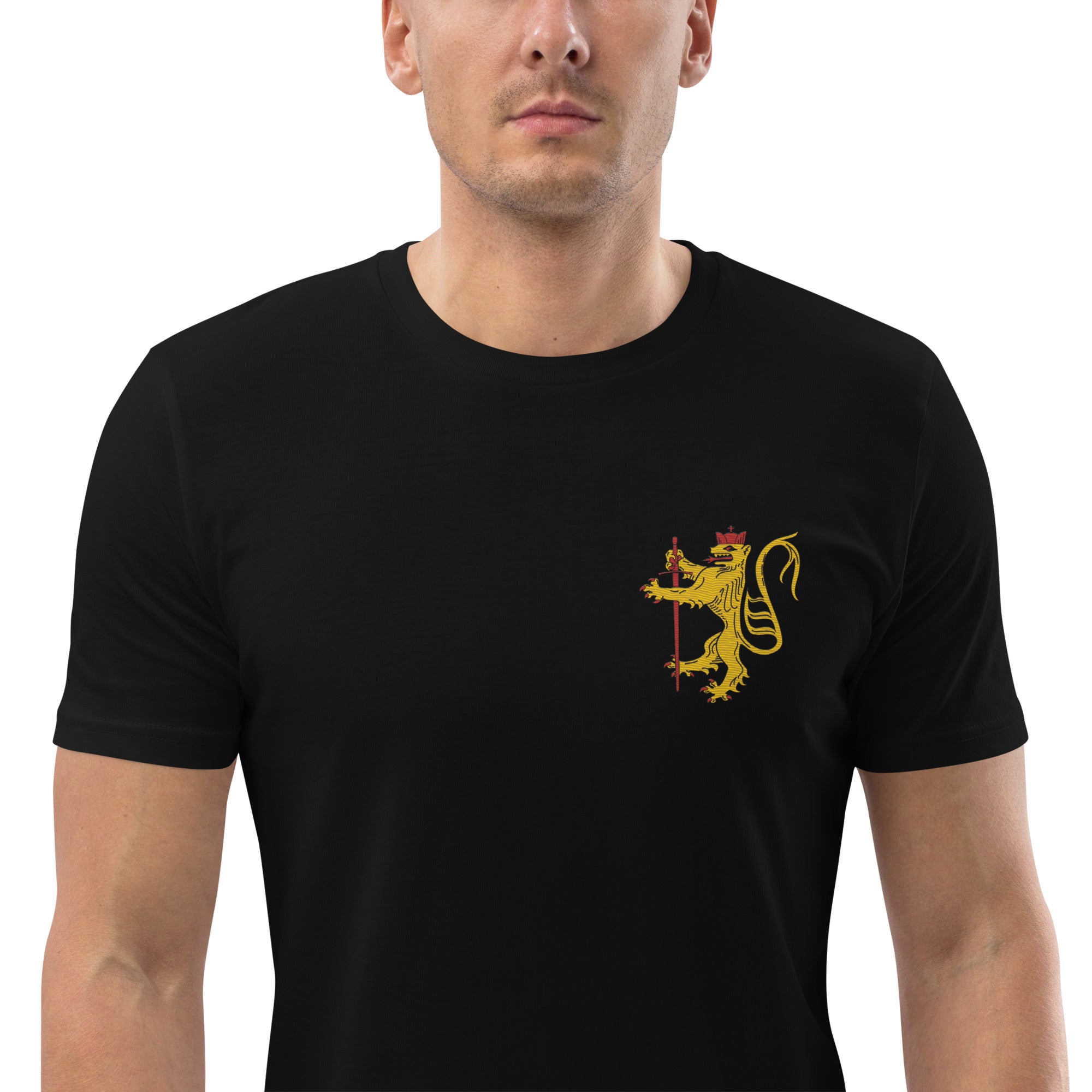 Pfälzer Schwertlöwen - Baumwoll-T-Shirt Männer